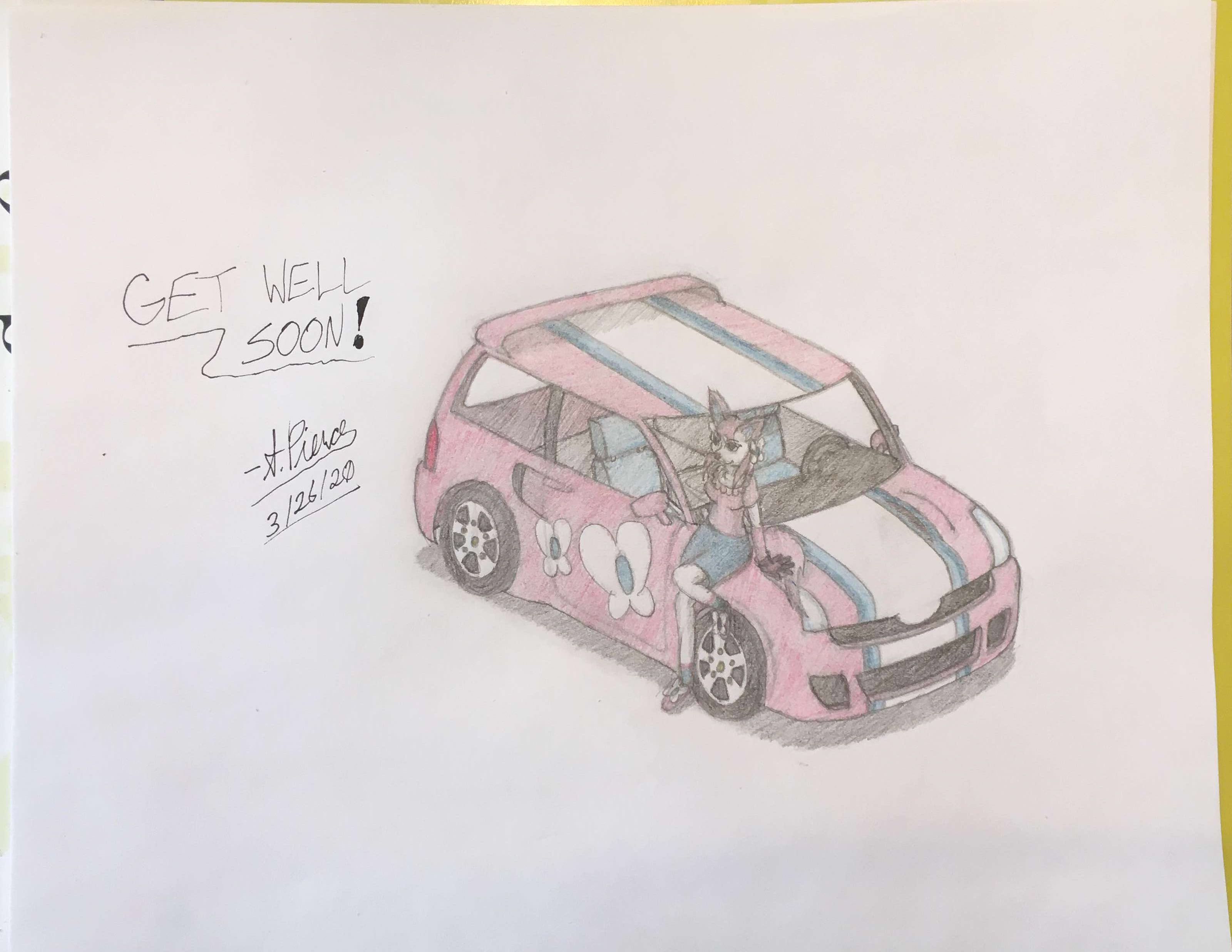 Get Well Soon! (Gift Art for Aurora Kinsley)